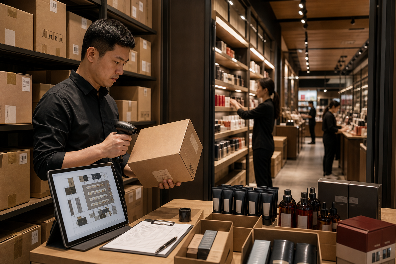 Offline retail distribution in China